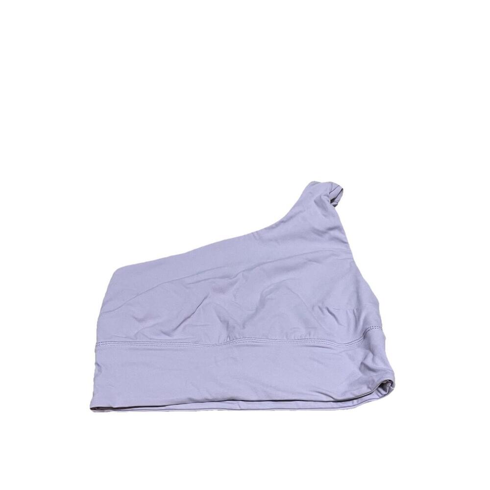 Lululemon Purple ALIGN ASYMMETRICAL BRA‎ ONE SHOULDER Size 10 H72